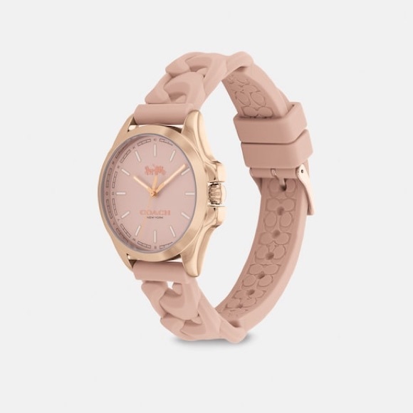 Libby Watch, 34 Mm in light pink - Picture 4 of 4